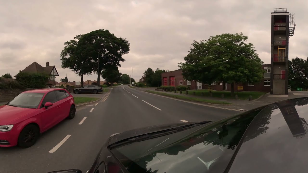 360° Penistone road to Sheffield lane top via Hillsborough, Sheffield