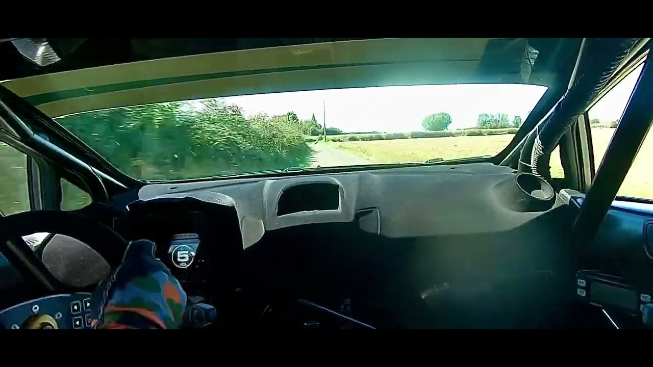 Rallye de Saint Germain La Campagne 2023 -ES5 9,3km St Mards De Fresnes Flambard/Flambard Fiesta R5