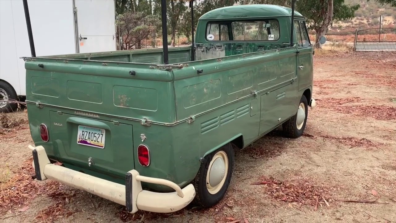 Археология: выживший VW Single Cab 1966 года
