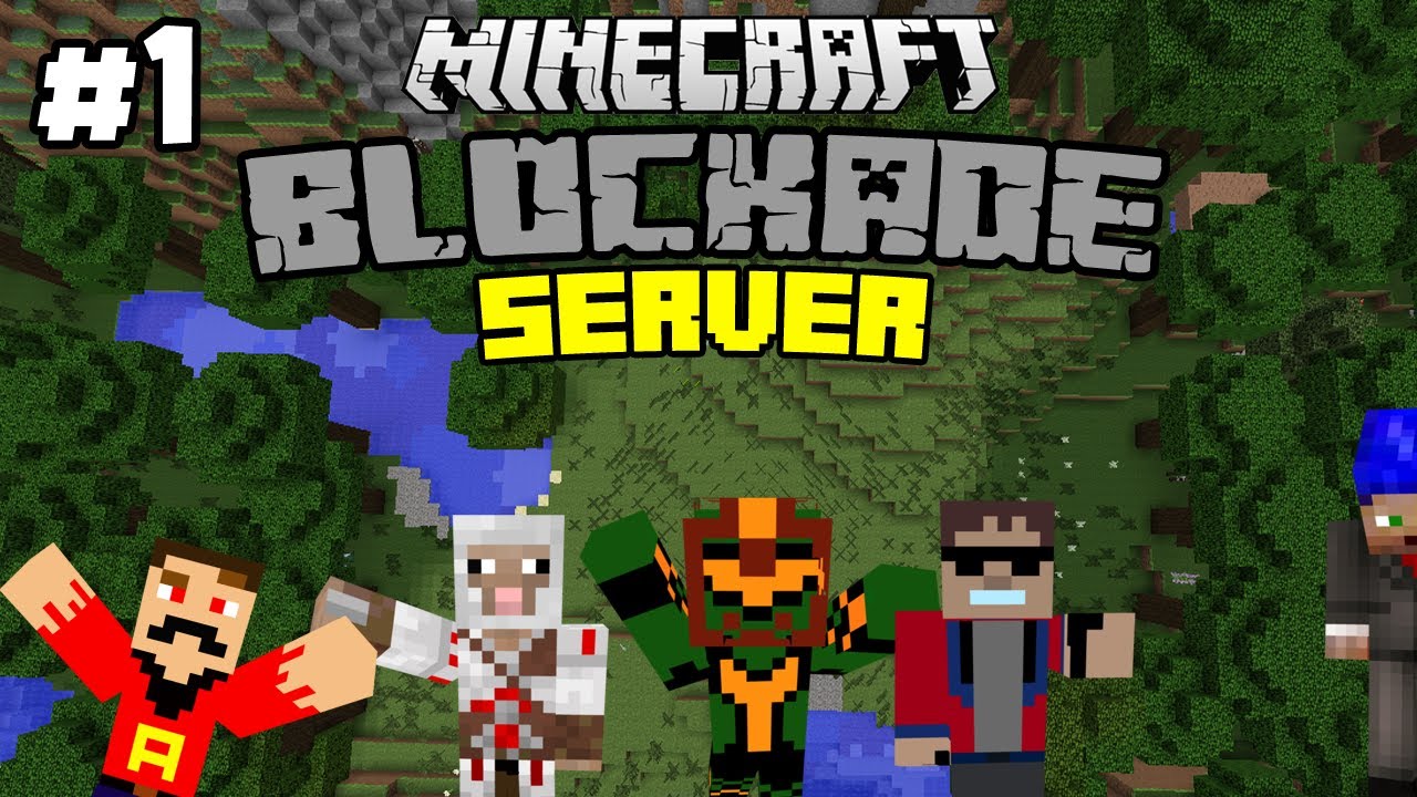 Minecraft Blockade SMP #1 - A WHOLE NEW WORLD!