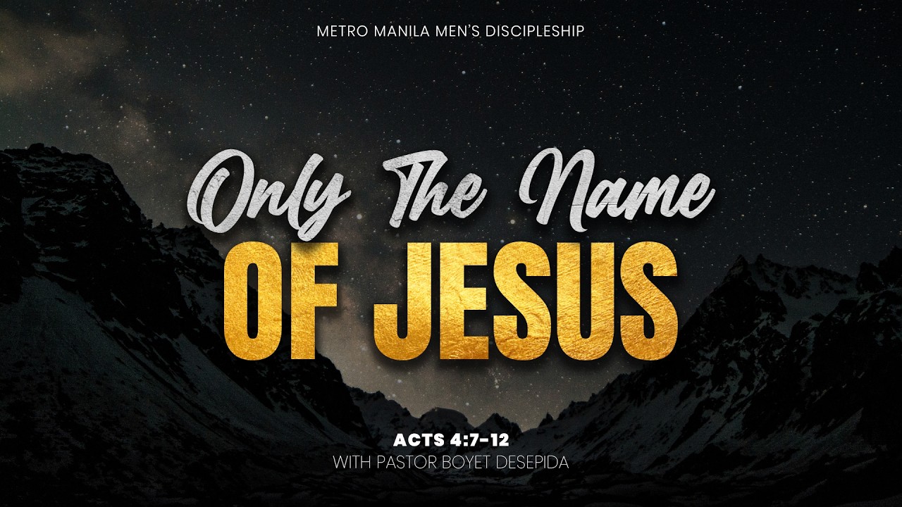 MONTHLY MEN'S DISCIPLESHIP | March 6, 2026