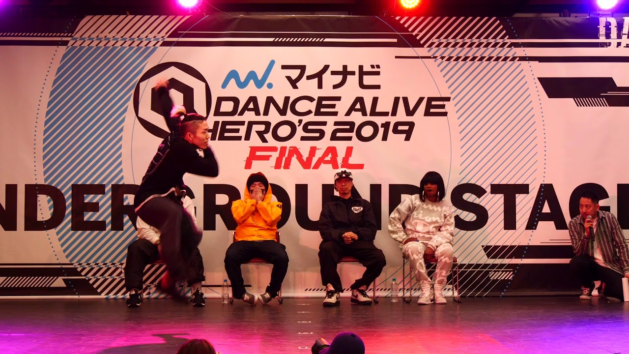 U-KI the retro vs SEIYA BEST4 HIPHOP DANCE ALIVE HERO'S 2019 FINAL PRE