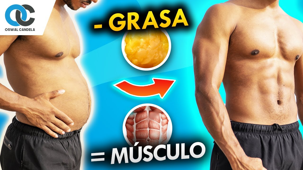 perder grasa sin perder músculo ¡Así se hace! Paso a paso