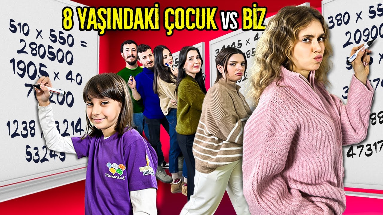 8 YAŞINDAKİ ÇOCUK VS 6 YETİŞKİN!