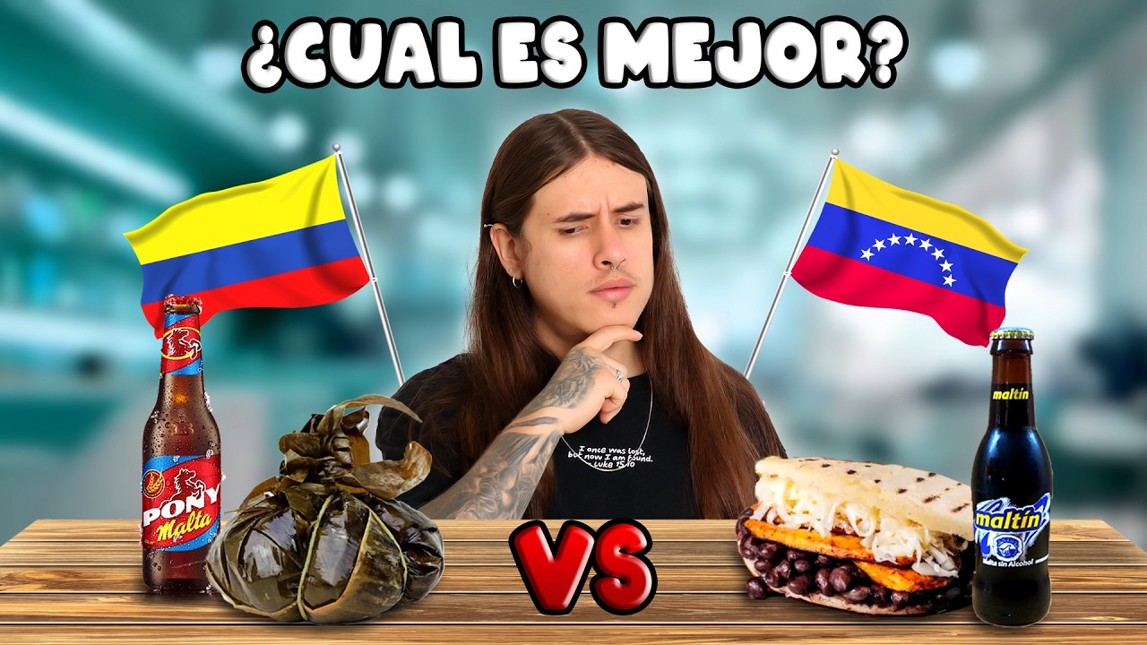 Colombia vs Venezuela: ¿Quién tiene la MEJOR comida?