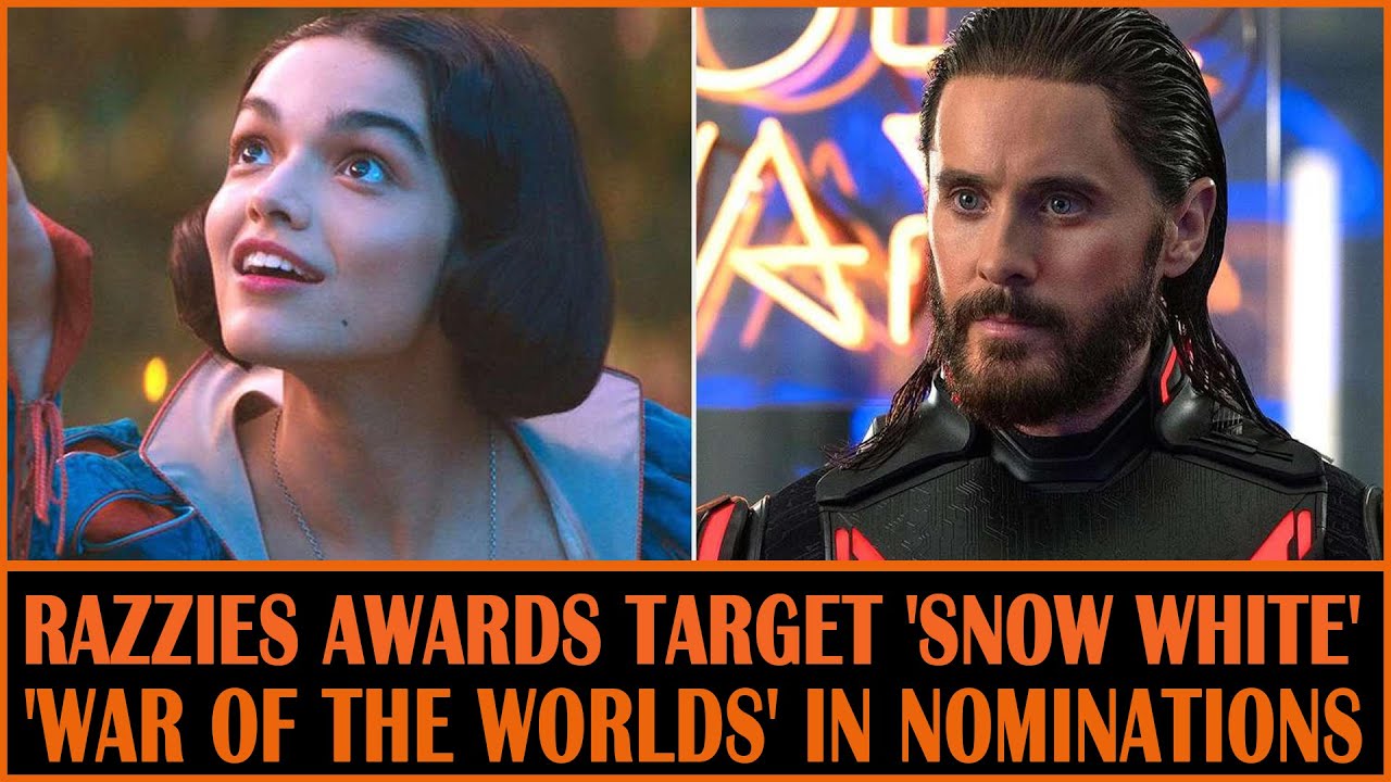 Razzies Awards Target 'Snow White' and 'War of the Worlds' in 2026 Nominations