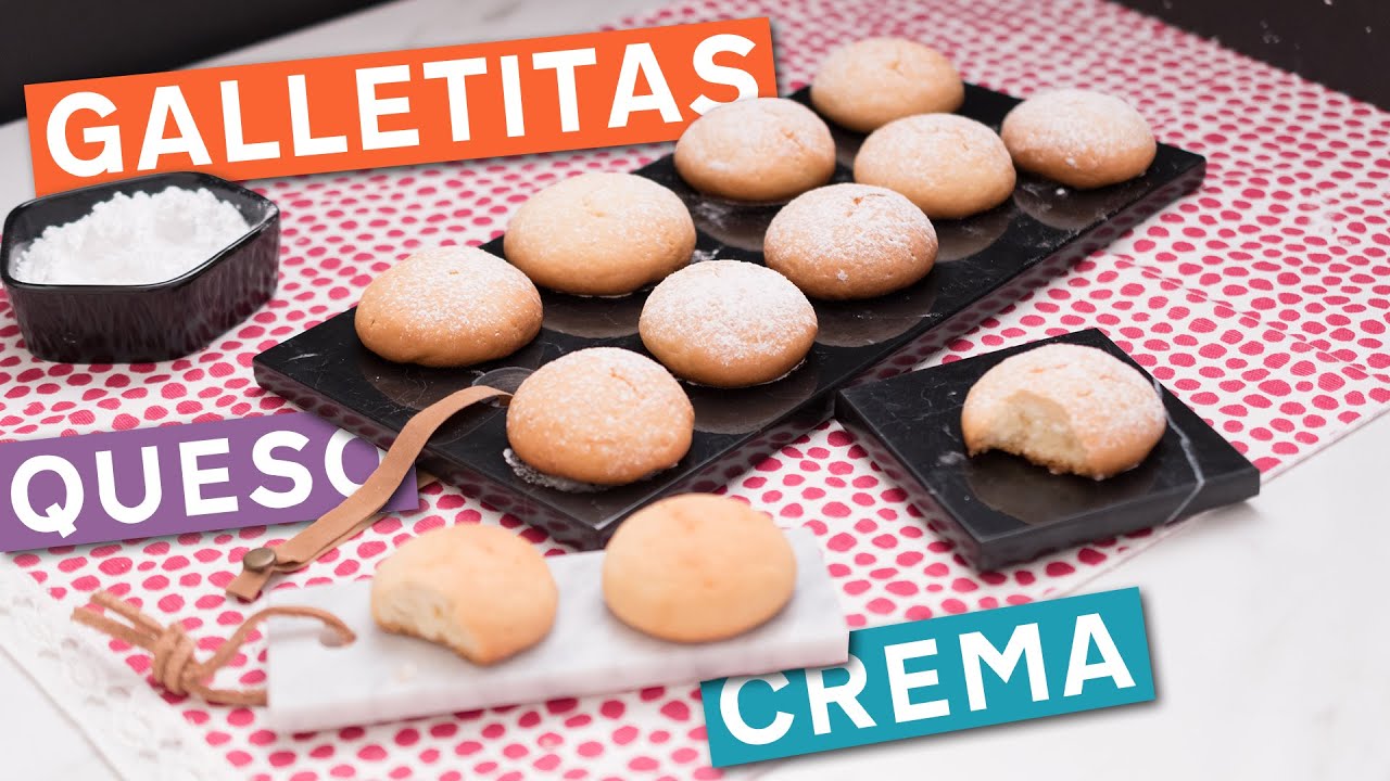 Como Hacer Galletitas de Queso Crema 🍪