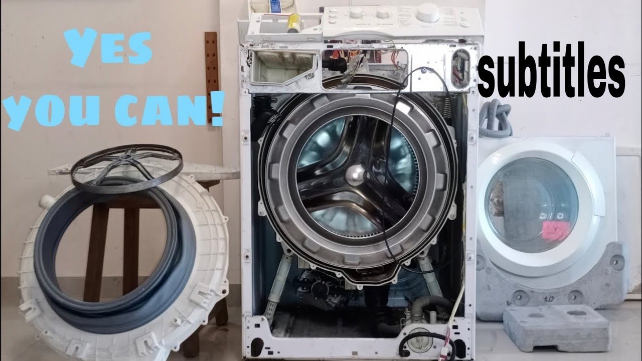 Front Load Washing Machine Repair Detail @AkashManish