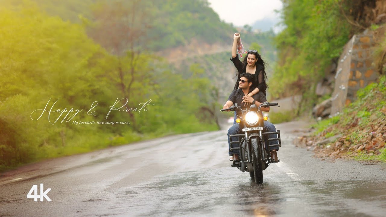 Post Wedding Shoot 2025 | Rishikesh Uttarakhand | 4K Video | Happy & Preeti From Delhi
