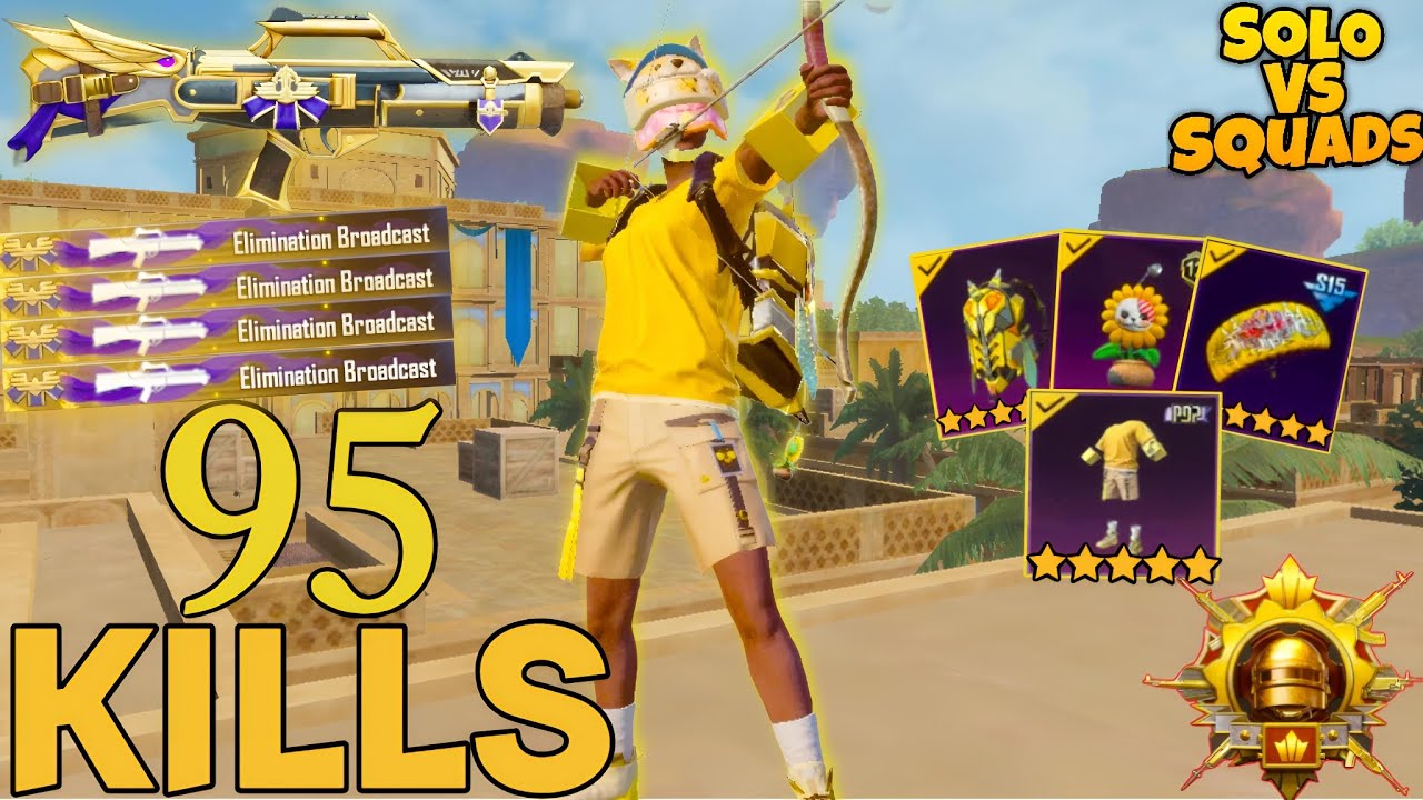 S¹ FULL YELLOW 😈 MAX OUTFIT 🔥 PUBG Mobile 🇵🇰🇵🇰🇵🇰 (Action) Gameplay