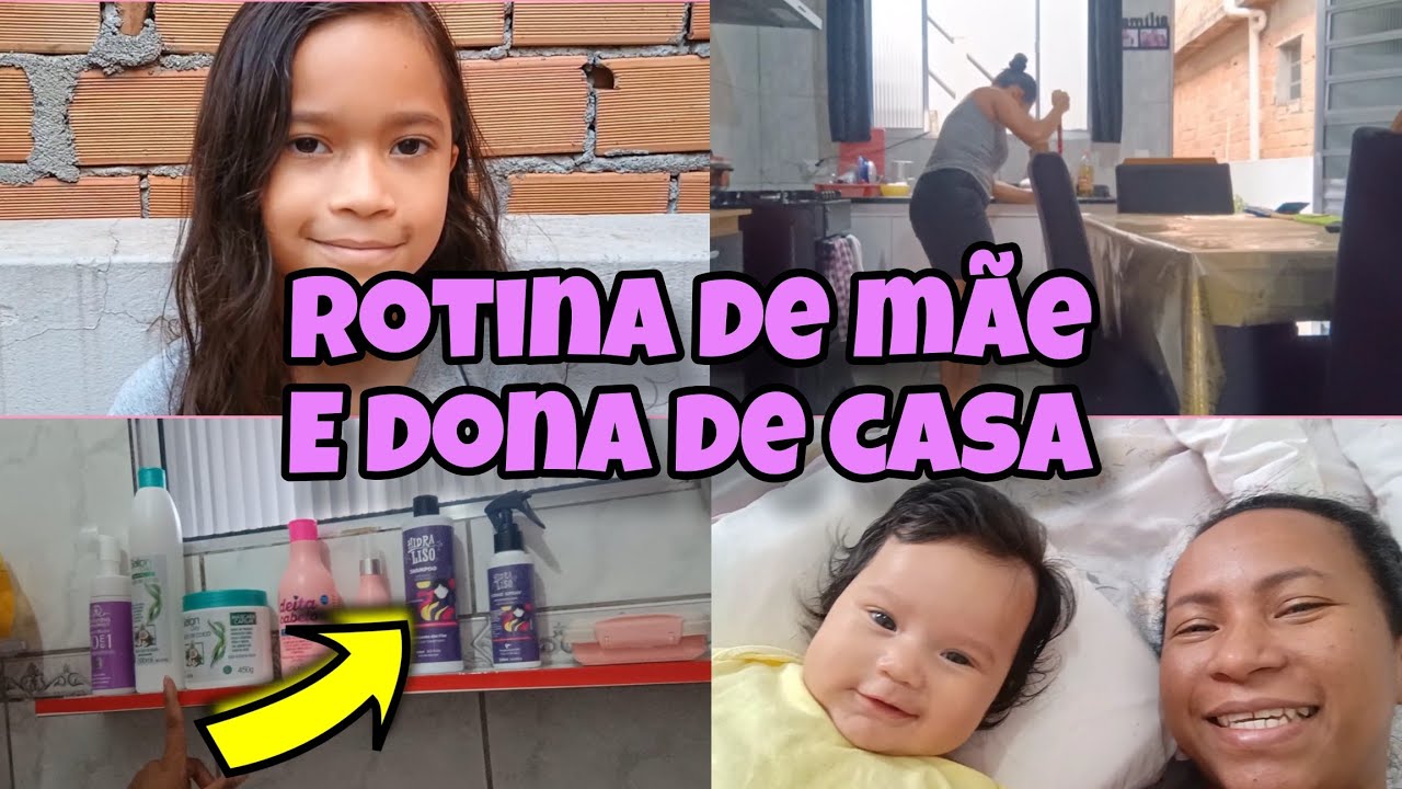MINHA ROTINA DE MÃE E DONA DE CASA 💪🏽💖