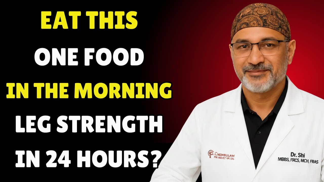 Seniors: Eat This in the Morning to Stop Muscle Loss in Your Legs | Senior Health Tips | Dr. Pradip