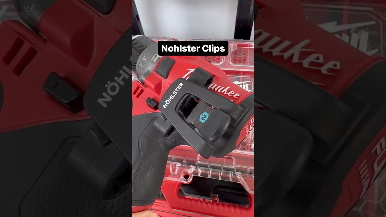 Nohlster Clips and Accessories  - Available Now! #toolclips #milwaukeepackout #toolsafety