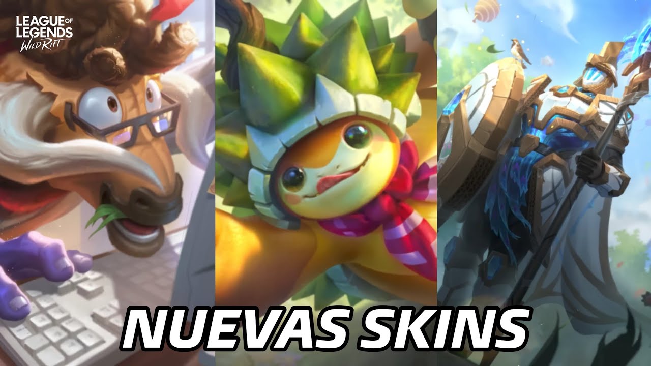 ASÍ SON LAS NUEVAS SKINS DE APRIL FOOLS EN WILD RIFT 🤯 ¿REALMENTE VALE LA PENA? 