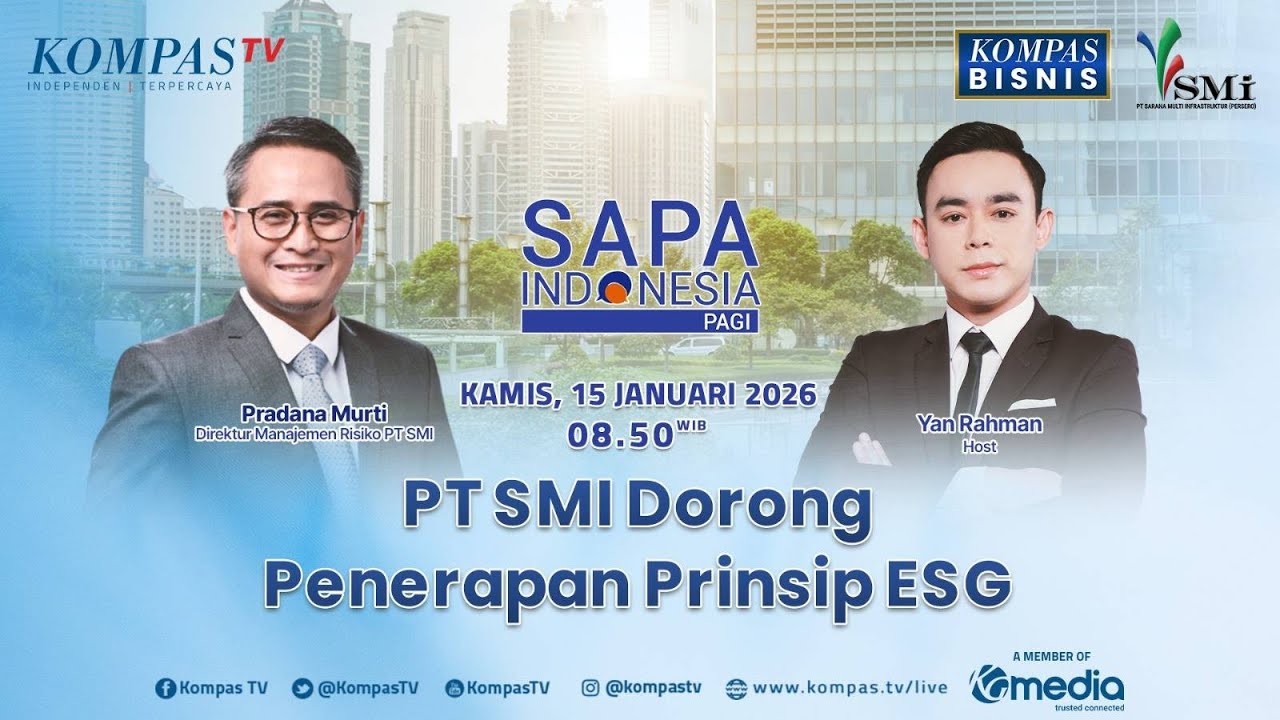 Strategi PT SMI Dorong Penerapan Prinsip ESG | SAPA PAGI