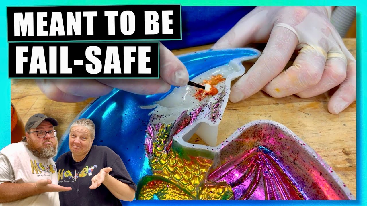 We Picked 2 AWESOME Resin Molds To Try! - Maker Month Ep.30