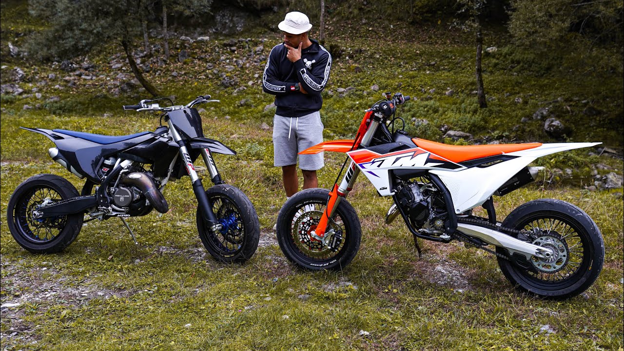 CARBURATORE Vs INIEZIONE 😳 quale spinge di piu'? (ktm 125sx 2023 & husqvarna tc 125 2018)