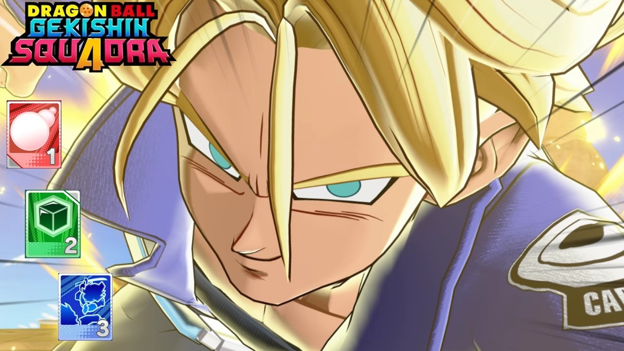 Trunks is so satisfying to play in Gekishin Squadra