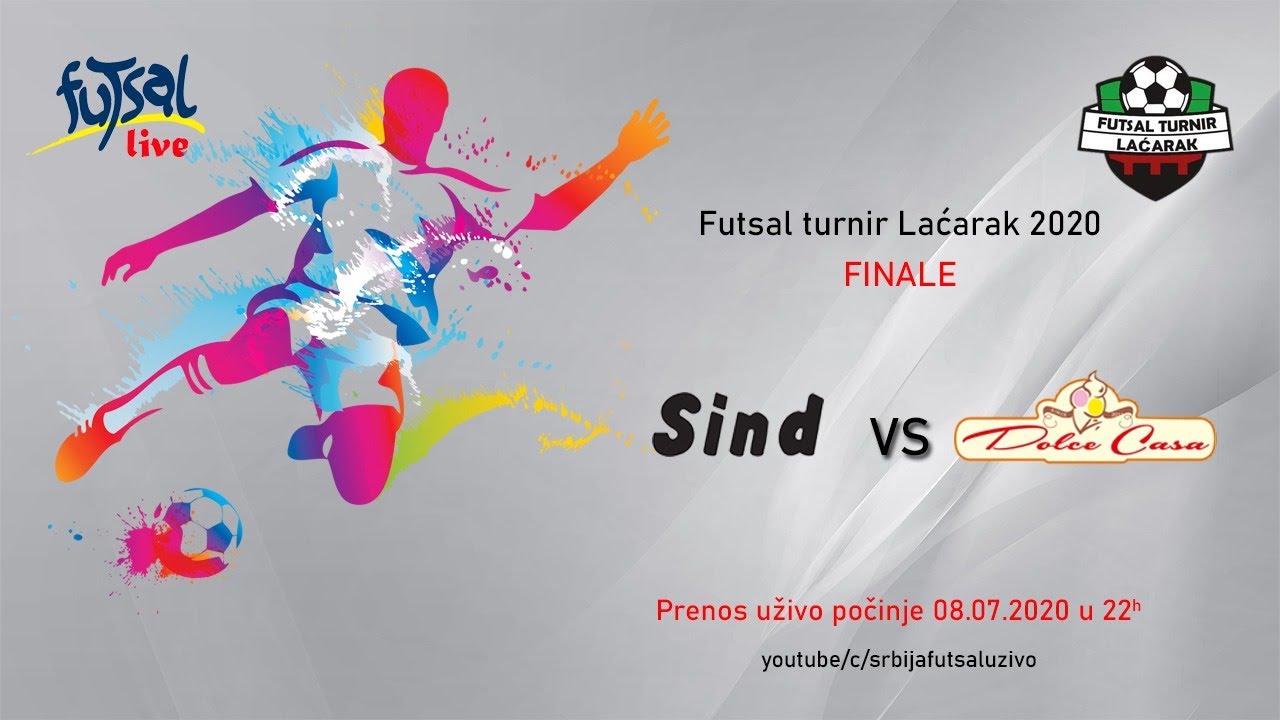 Futsal turnir Laćarak 2020 ⚽ FINALE  Sind - Dolce Casa