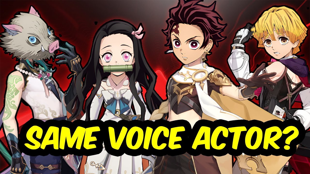 The SHOCKING Truth About Genshin Impact And Demon Slayer Voice Actors