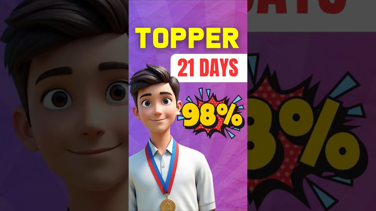 21 Days Challenge to Become Topper #shorts #studytips #students #jee #neet