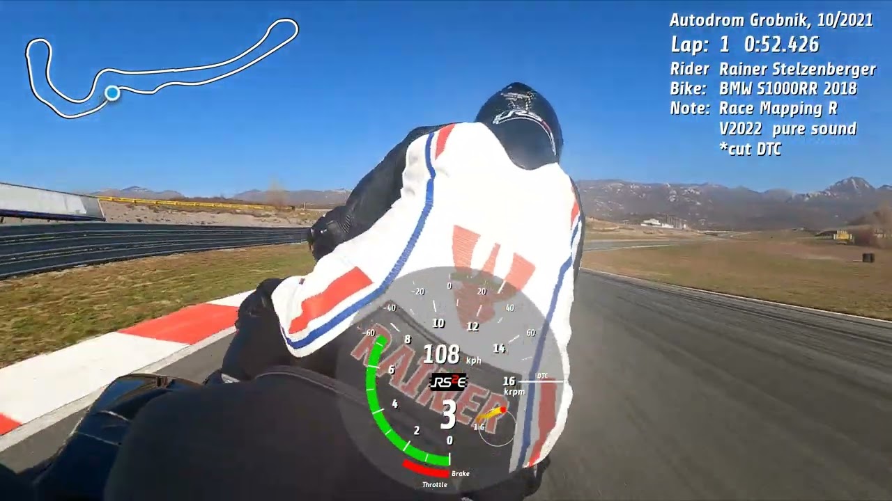 www.rs2e.de | 1 Lap Grobnik/Rijeka | BMW S1000RR 2017 (K46MÜ3) | Race Mapping