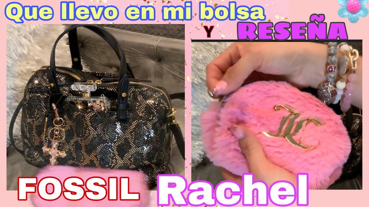 Que llevo en mi bolsa FOSSIL  RACHEL y su reseña:) 👛