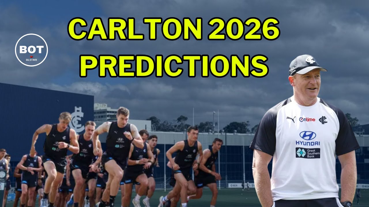AFL 2026 | Carlton Season Predictions 2026