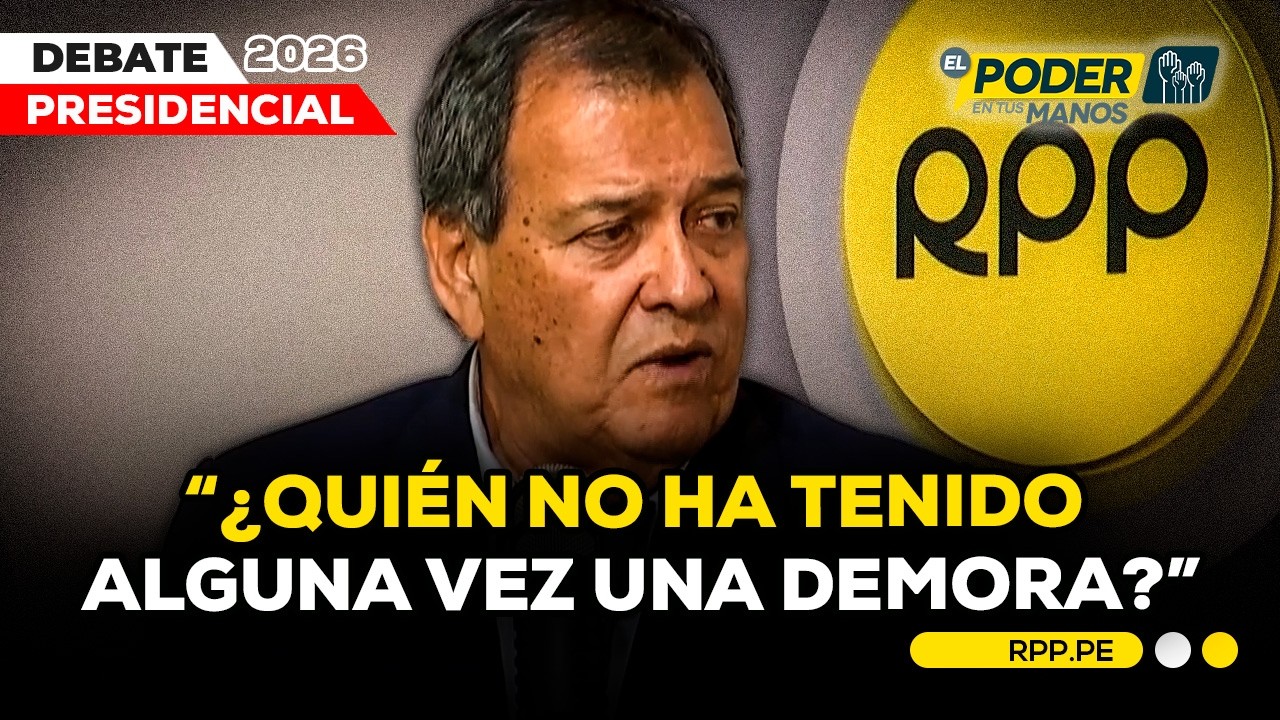 Jorge Nieto tras TARDANZA en Debate 2026: 