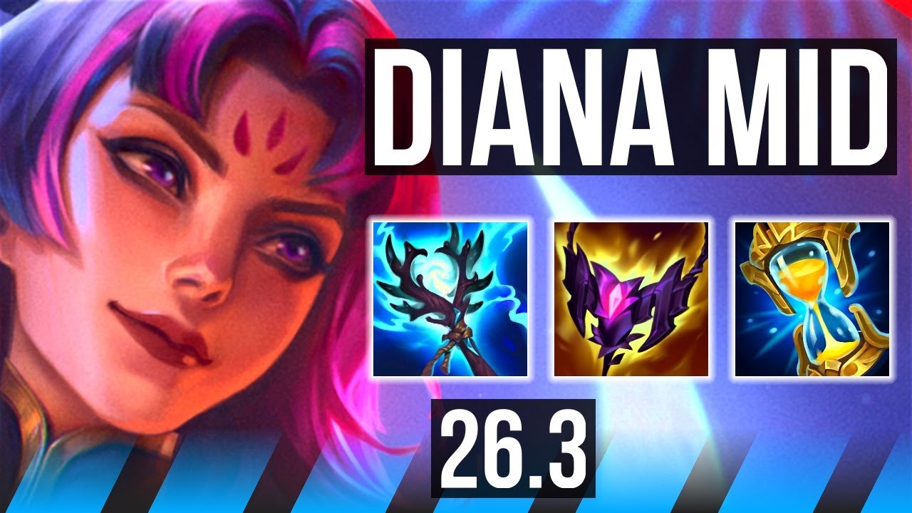DIANA vs YONE (MID) | KR Master | 26.3