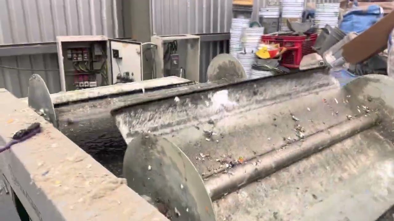 Linea de Lavado y Secado de HDPE/PP 800 kilos por hora