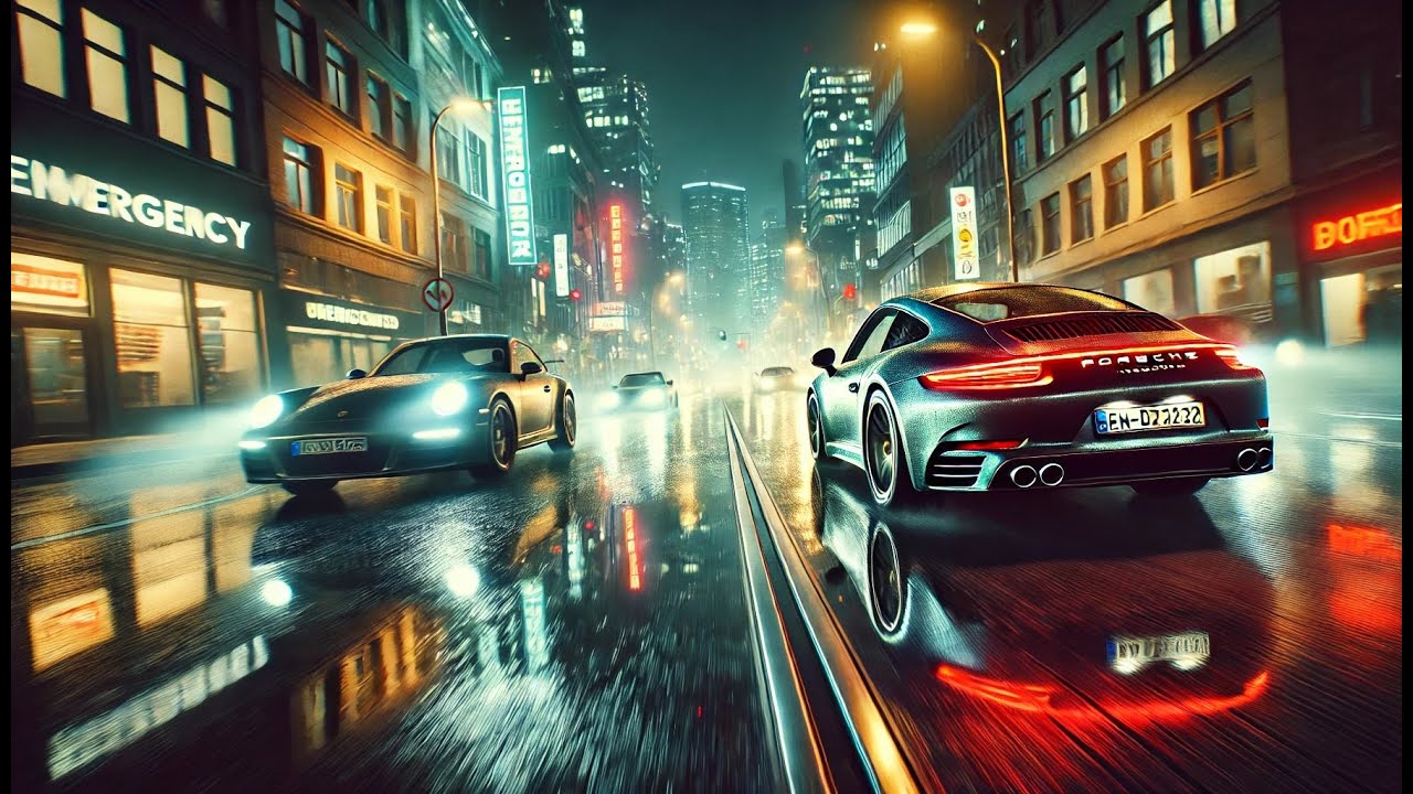 Bleva një Porsche të Re dhe Provoja Jetën e Rrezikshme në Emergency Hamburg! 🚗🔥