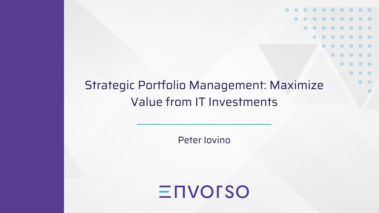 Strategic Portfolio Management v2: Aligning Strategy with Results