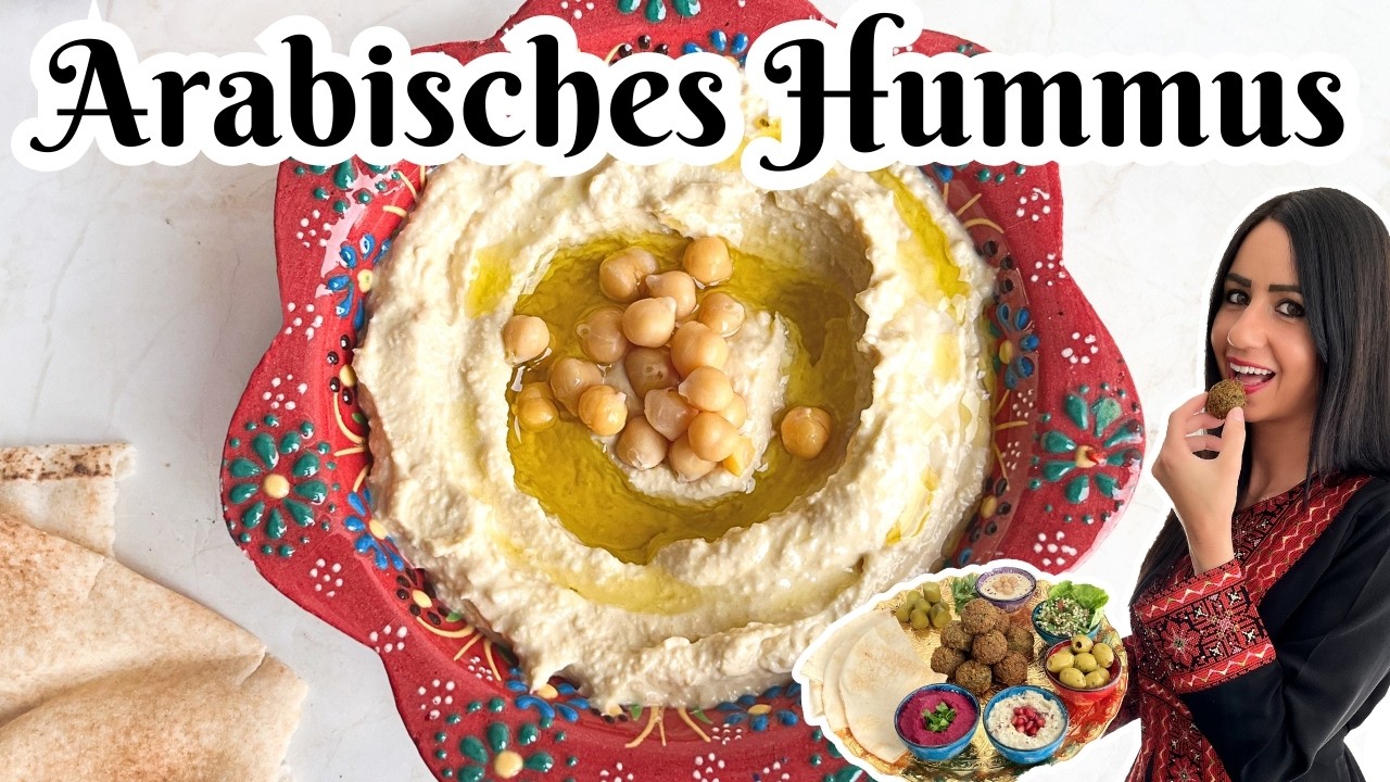 Original arabisches Hummus | Fertig in 10 Minuten
