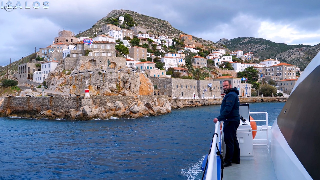 Ύδρα - Άφιξη του Magic 2 και ταχύτατη αναχώρηση! (Arrival & departure from Hydra island)