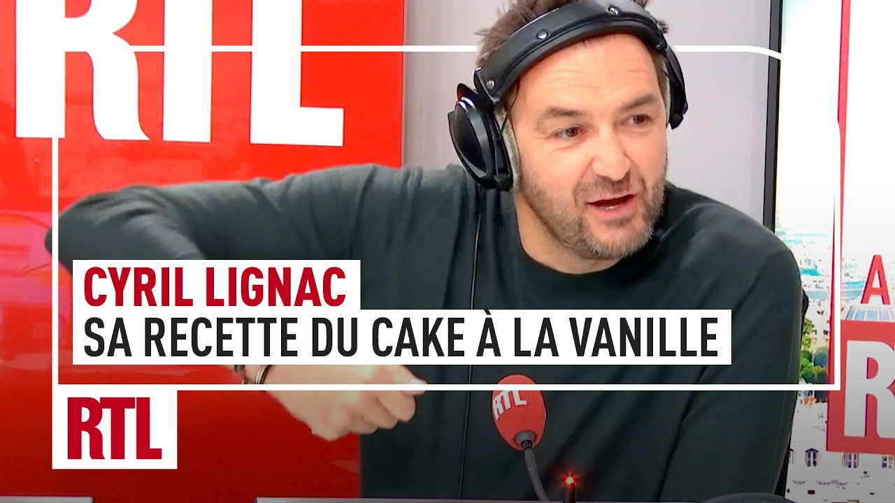 Cyril Lignac : le cake à la vanille