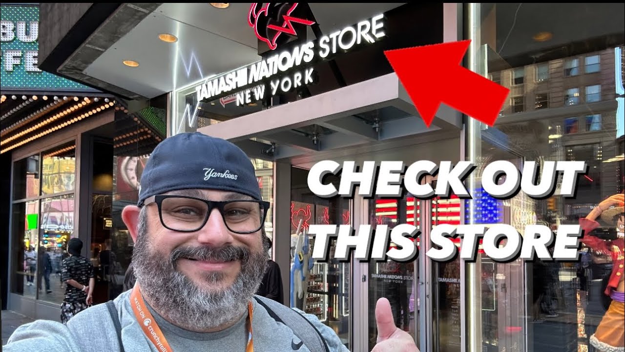 EPIC NEW YORK FIGURE STORE!!! Tamashii Nations Store Times Square!!!