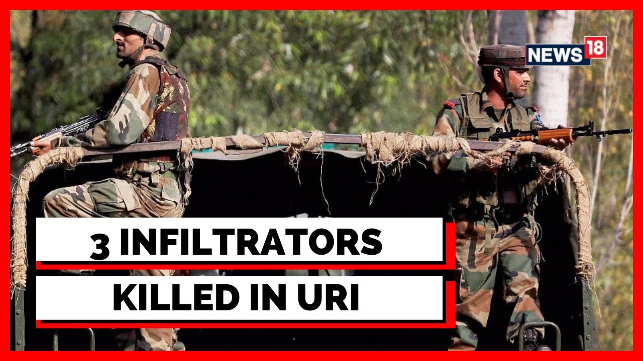 Army Neutralises 3 Terrorists In Uri | Massive Amount Of Ammunition Recovered | English News