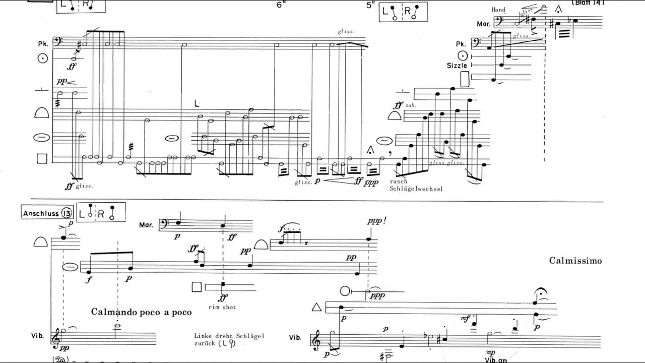 Intérieur I - Helmut Lachenmann (with score)