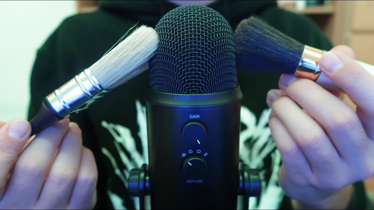 ASMR Deep Mic Brushing (No talking)