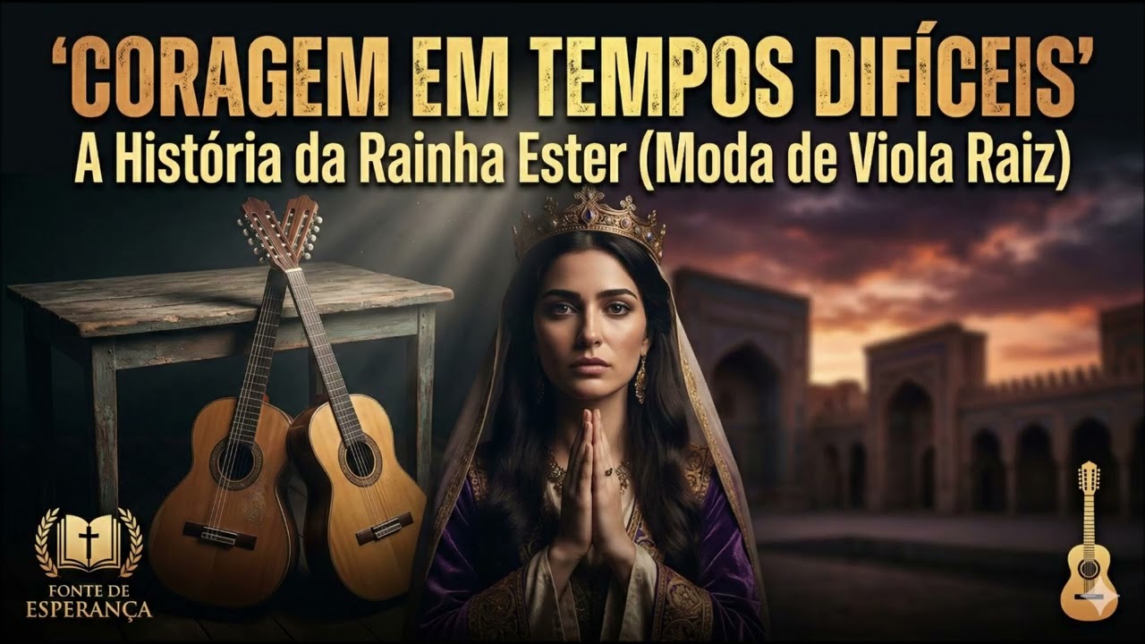 CORAGEM EM TEMPOS DIFÍCEIS - A História da Rainha Ester | Moda de Viola Raiz | Fé e Esperança