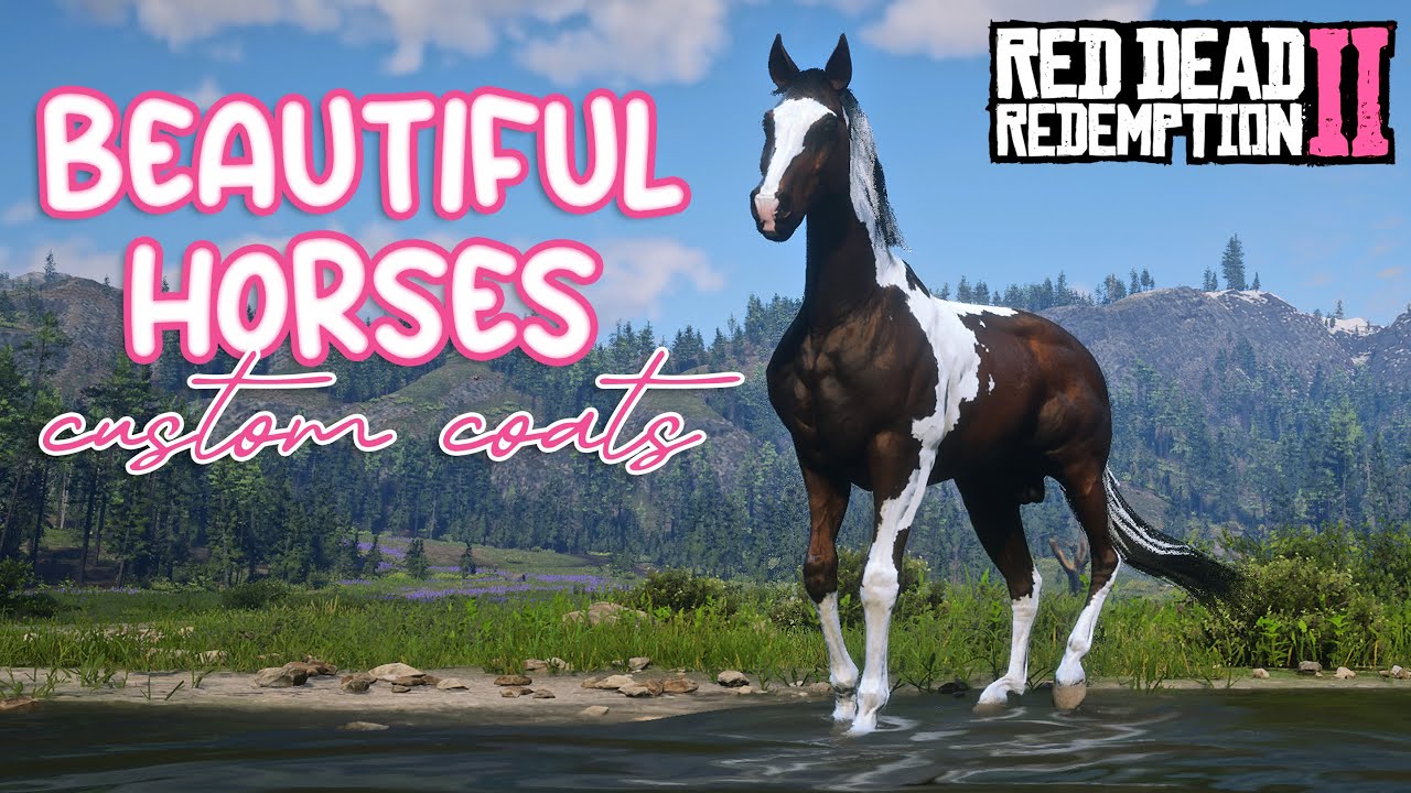 САМЫЕ КРАСИВЫЕ ЛОШАДИ, СДЕЛАННЫЕ НА ЗАКАЗ | Red Dead Redemption 2