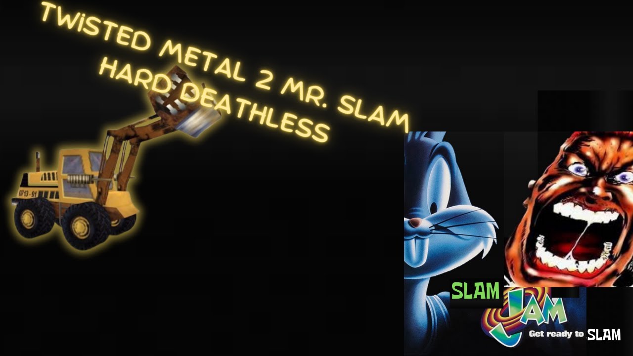 Twisted Metal 2 Hard Mr.Slam Deathless Speedrun 22:28