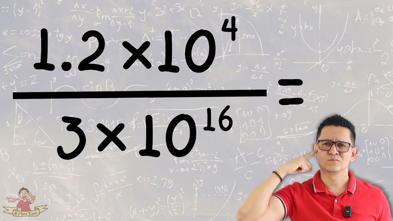 División en notación científica. Explicación sin recetas para que lo comprendas.