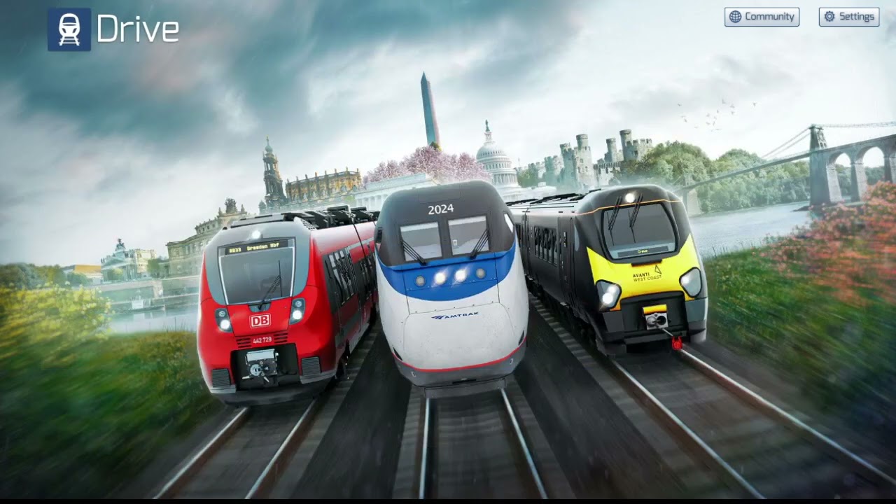 Train Simulator Classic 2024 - Free Roam Scenario Building in 2025 -
