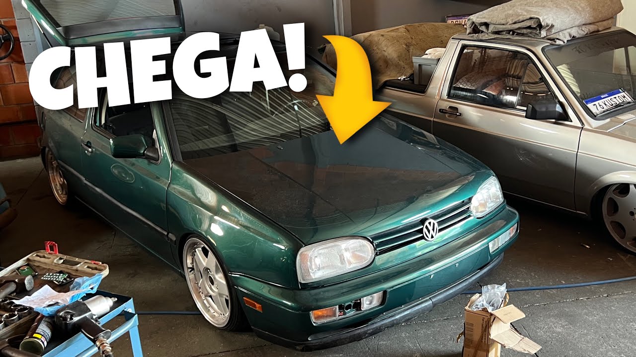 FUI VER O GOLF GTI DO INSCRITO PELA ÚLTIMA VEZ ANTES DA ENTREGA
