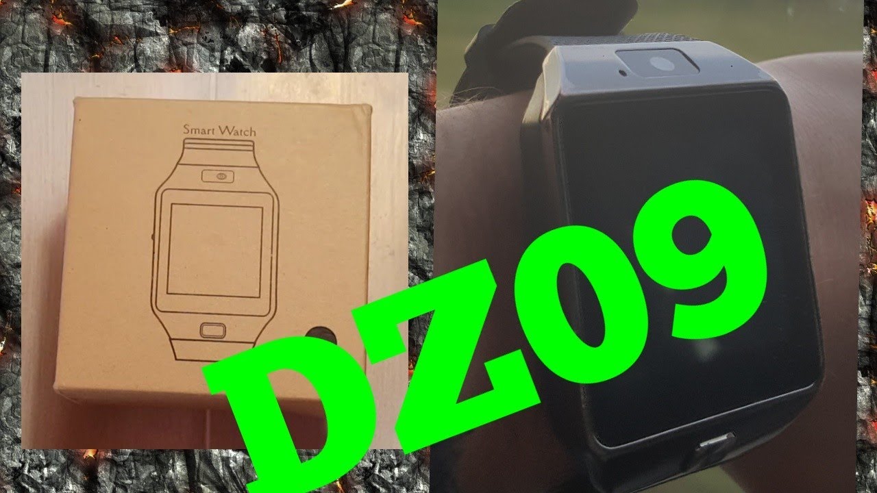 unboxing et test, Smart watch ( DZ09 )