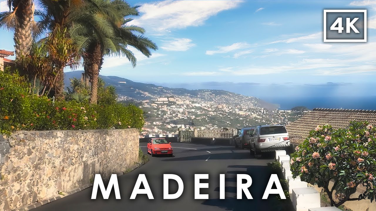 4K Поездка по Южному Побережью Мадейры 🇵🇹 | От Камара-де-Лобос до Фуншала