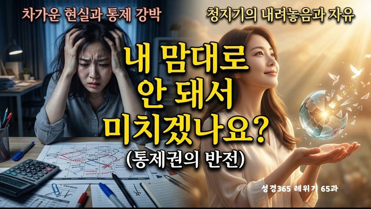 내 인생이 내 맘대로 안 돼서 불안할 때 봐야 할 영상 (통제권의 반전)