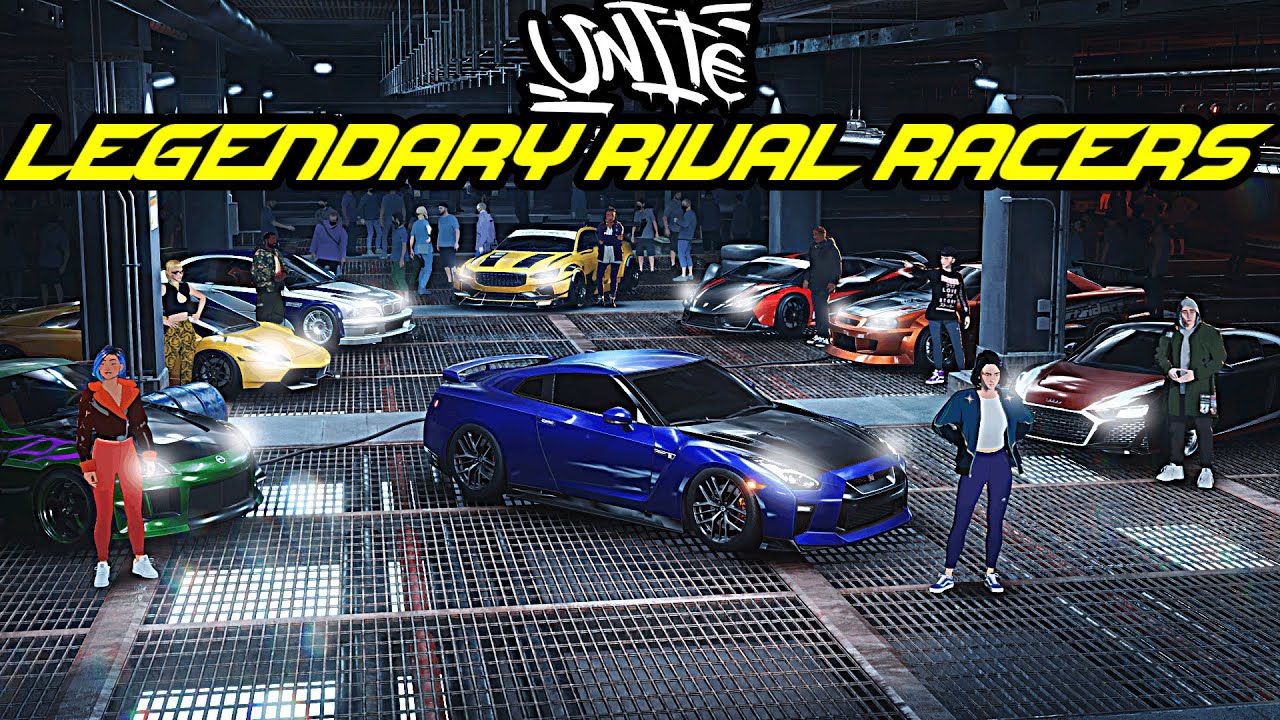 Legendary Rival Racers - Massive NFS Unbound NPC Buffs Mod!